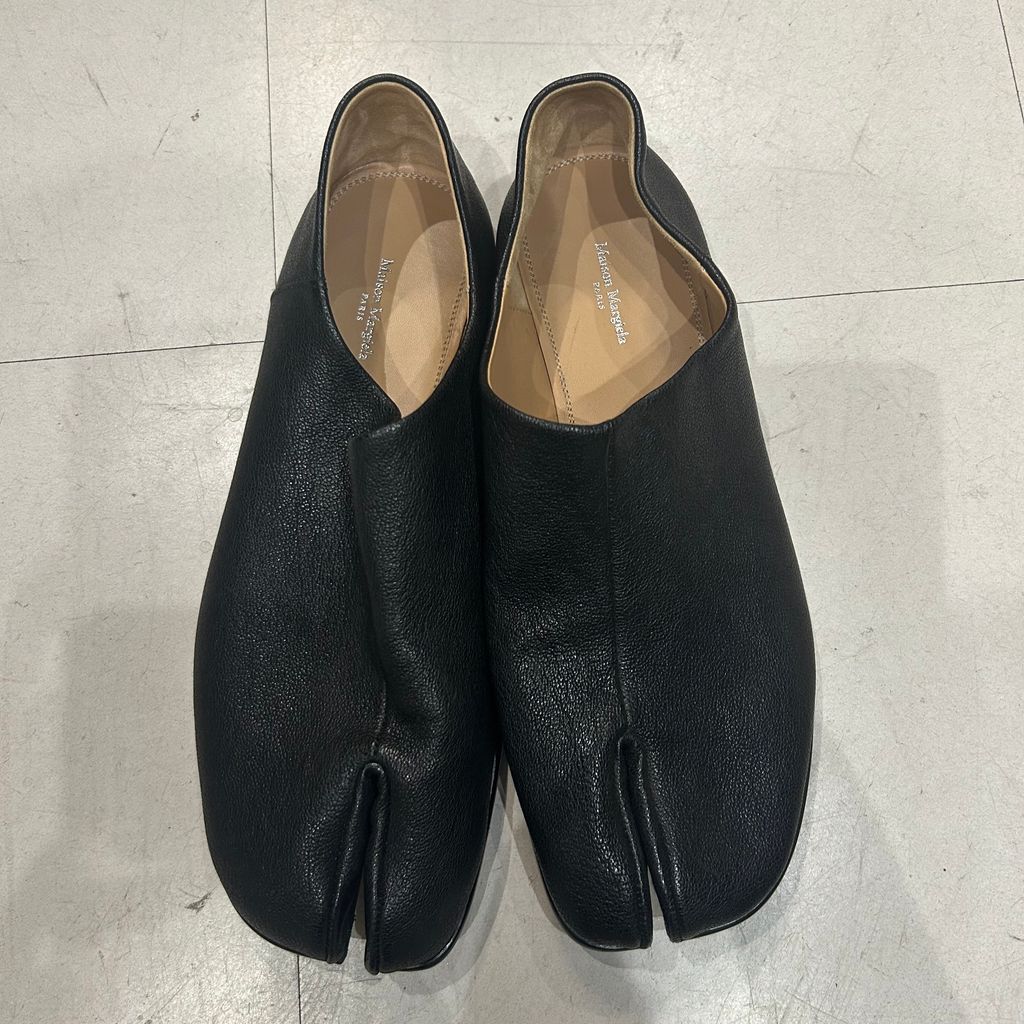 Maison Margiela メゾンマルジェラ スリッポン ブラック 38 Maison Margiela メゾンマルジェラ スリッポン ブラック 38 Maison
