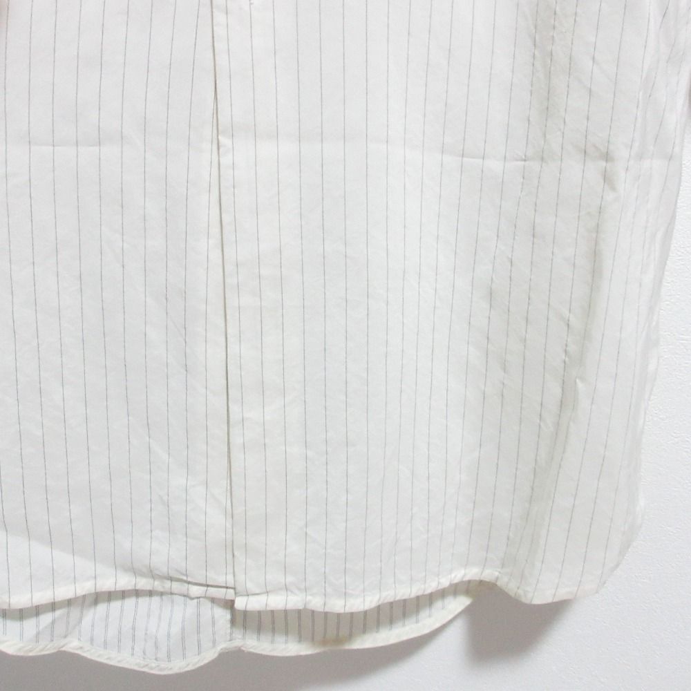 美品 JIL SANDER ジルサンダー ストライプ シルクブレンド