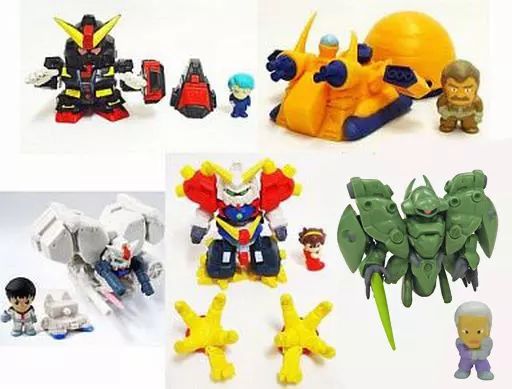 トレーディングフィギュア 全5種セット SDガンダムフル DX2