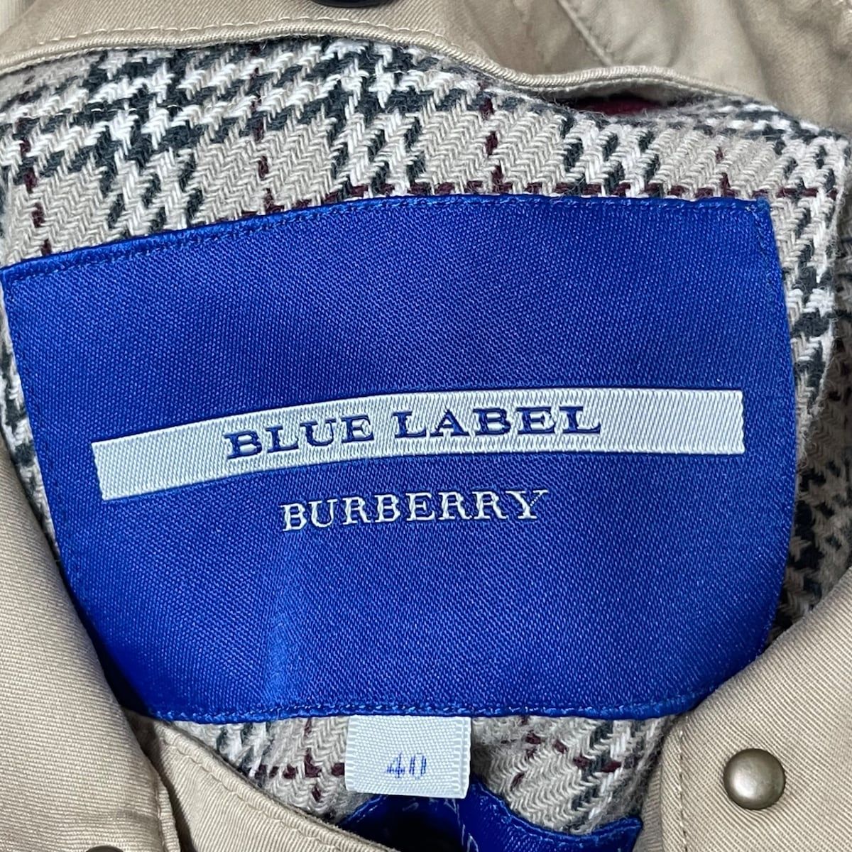 Burberry Blue Label(バーバリーブルーレーベル) トレンチコート ...