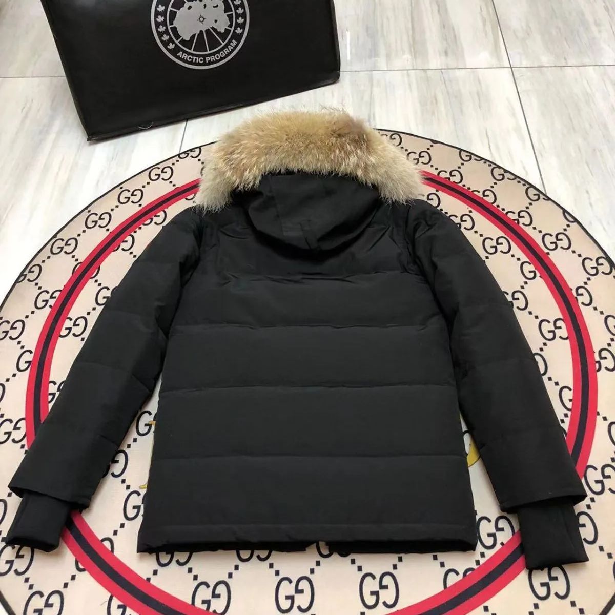 CANADA GOOSE Carsonカナダグース ジャスパー ブラックXLサイズ