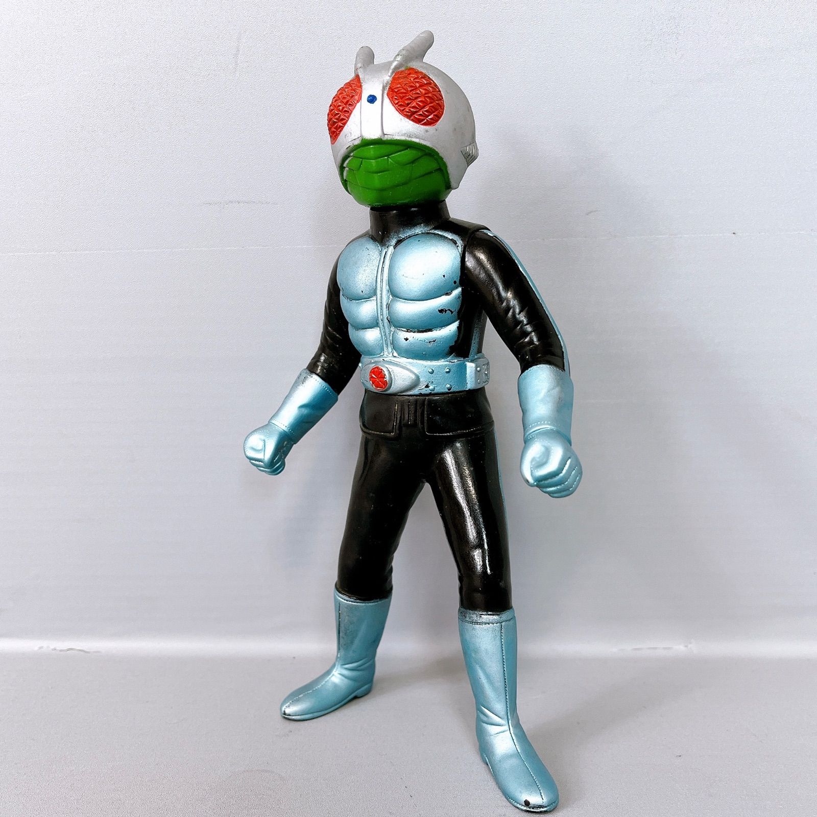 当時物 激レア 昭和レトロ 仮面ライダー ソフビ バンダイ 東映 石森