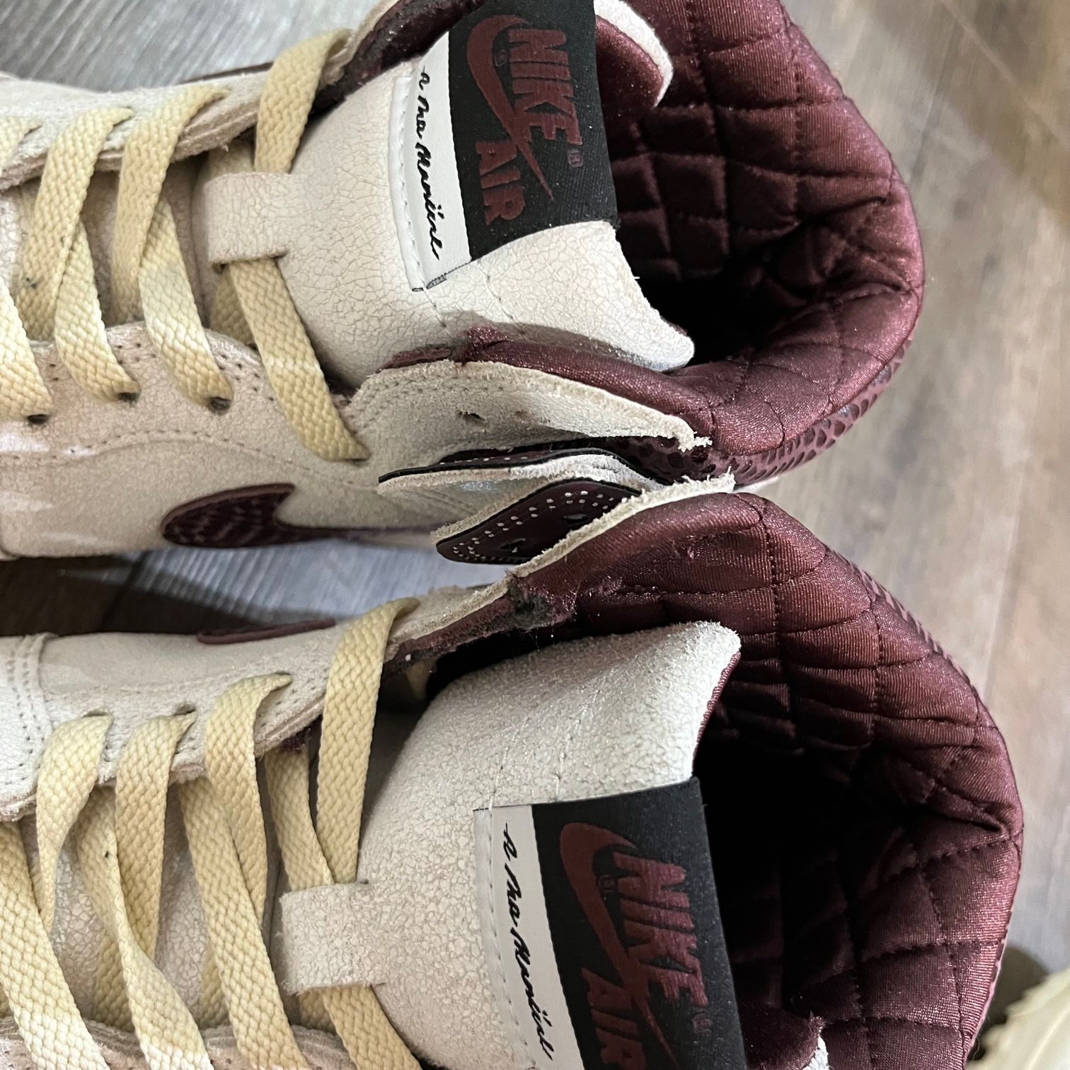 NIKE A Ma Maniere AIR JORDAN 1 RETRO HIGH OG DO7097-100 コラボ 