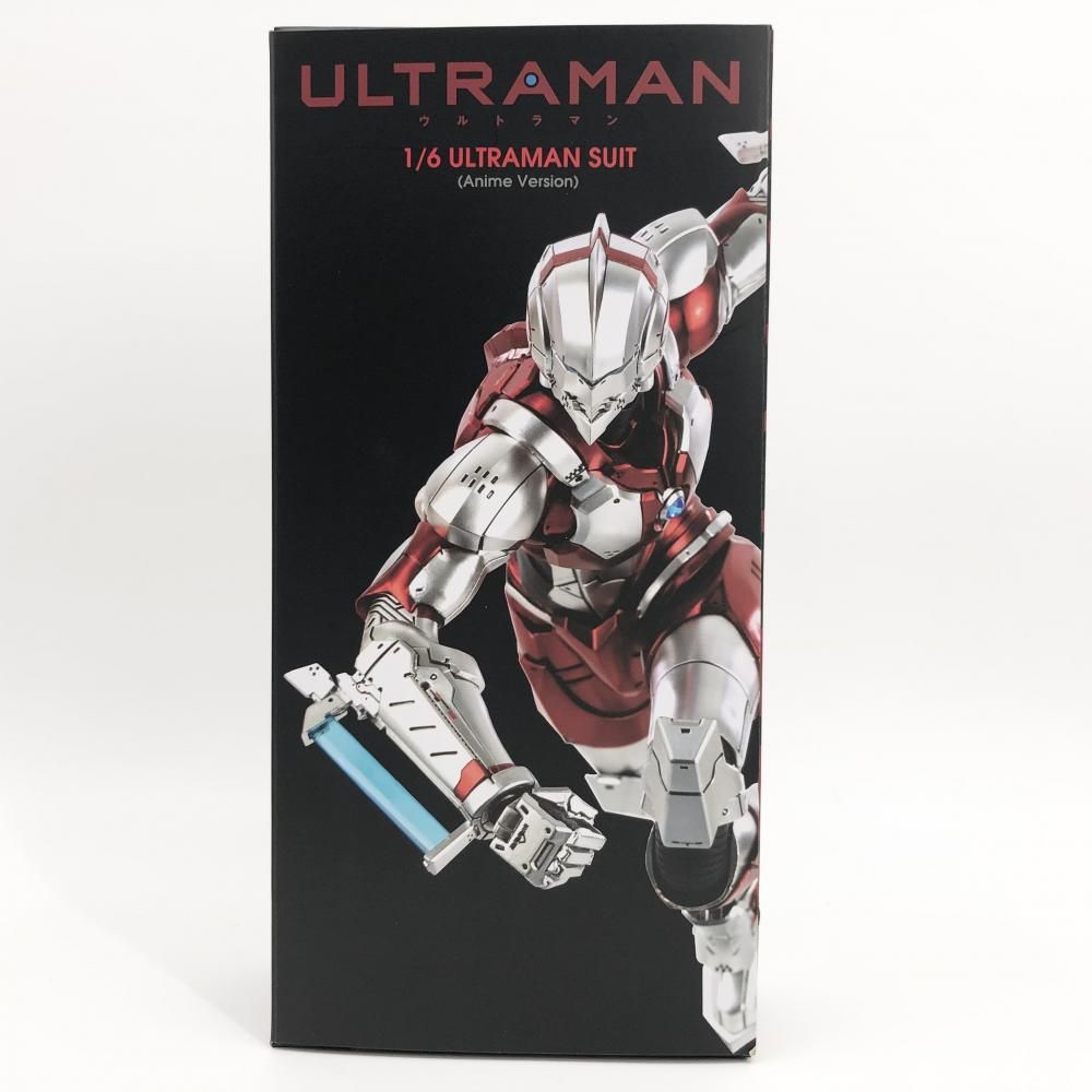 中古】開封 threezero 1/6 ULTRAMAN SUIT Anime Version