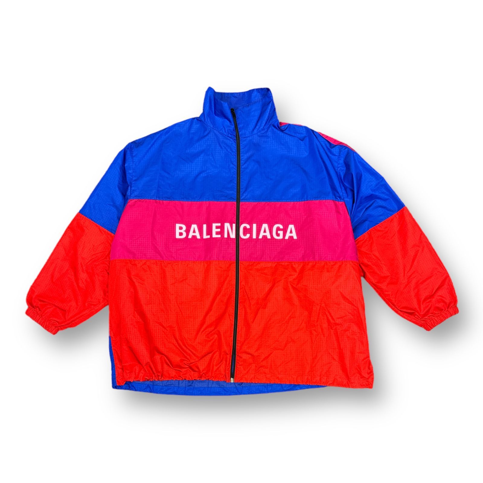 国内正規 BALENCIAGA BL08 528638 TYD33 ナイロン プリント ジャケット