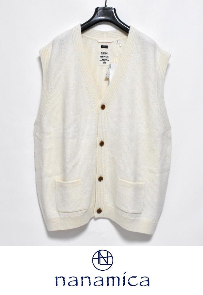 トップス B06122 nanamica KODENSHI Wool Vest M nanamica ONLINE STORE│