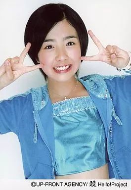 中古】生写真(ハロプロ) Berryz工房/清水佐紀/上半身・衣装青、水色