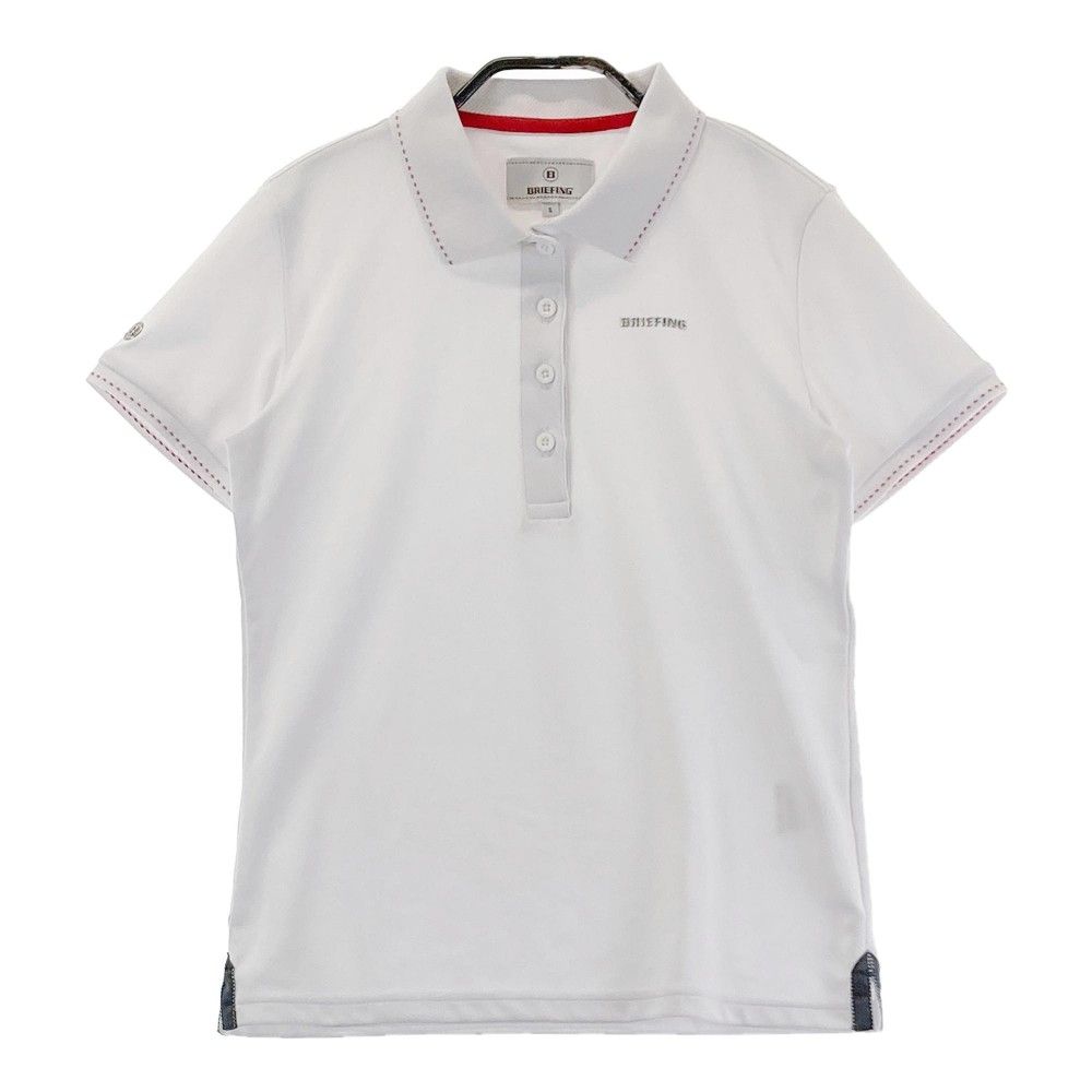 ブリーフィング ポロシャツ 白 半袖 Sサイズ ブリーフィング ゴルフ