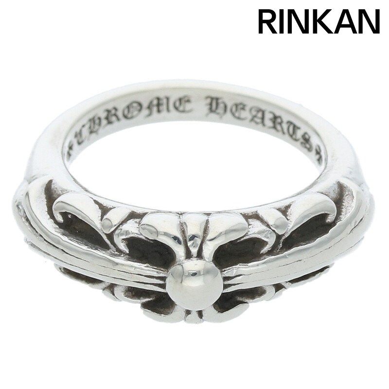 クロムハーツ　ベビークラシックフローラルクロスリング　US7.5 クロムハーツベビークラシックフローラルクロスリング|クロム