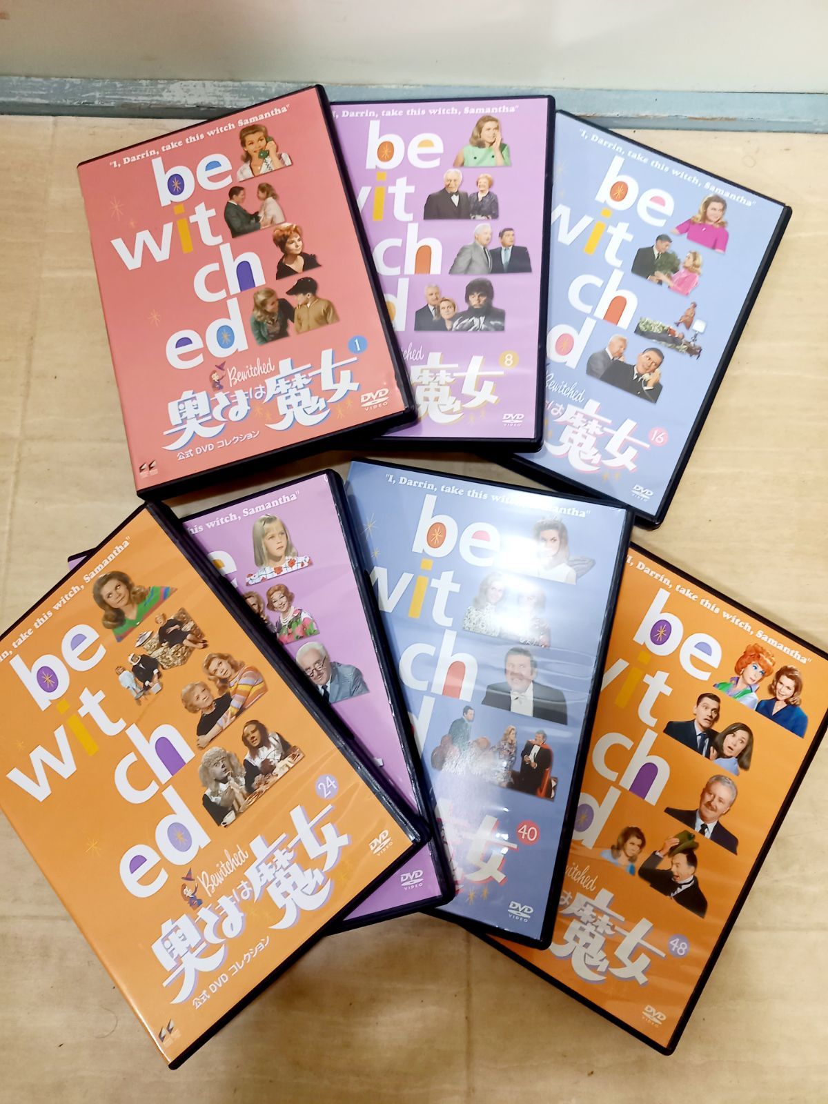 奥様は魔女 DVD シーズン1-8 全巻48巻セット 奥様は魔女 DVD シーズン1-8 全巻48巻セット 奥様は魔女 公式DVD