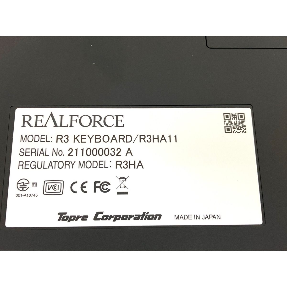 R3 キーキャップ付