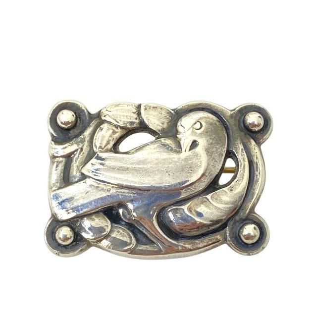 GEORG JENSEN ジョージジェンセン 鳩 ブローチ ピンブローチ