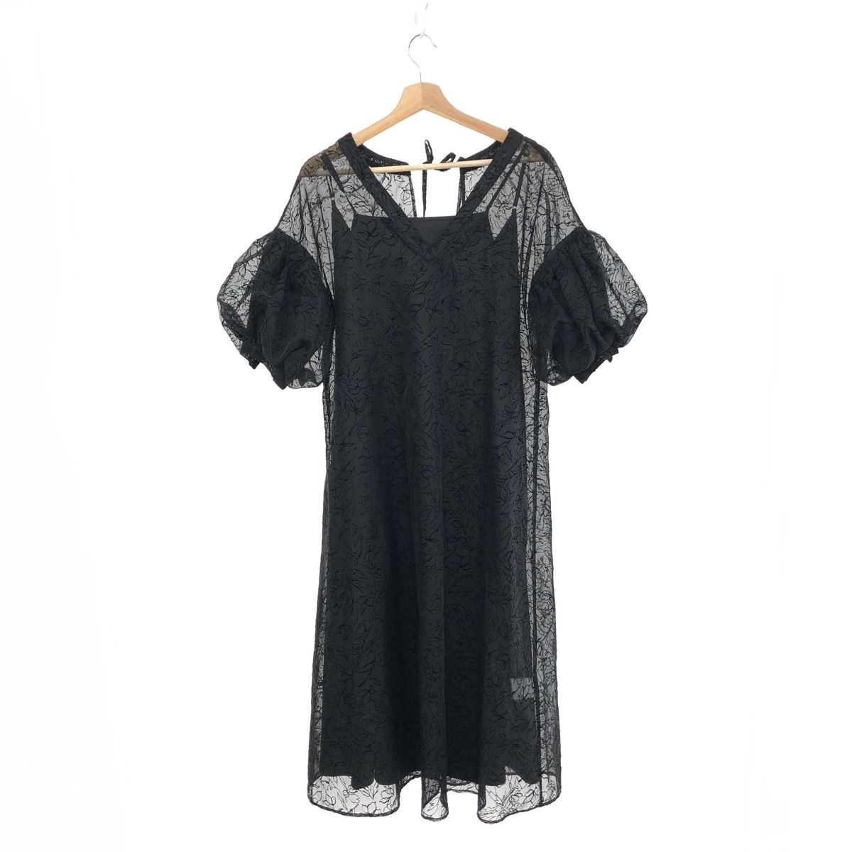 frill shoulder lady dress | Acka.｜ エーシーケーエー｜公式オ