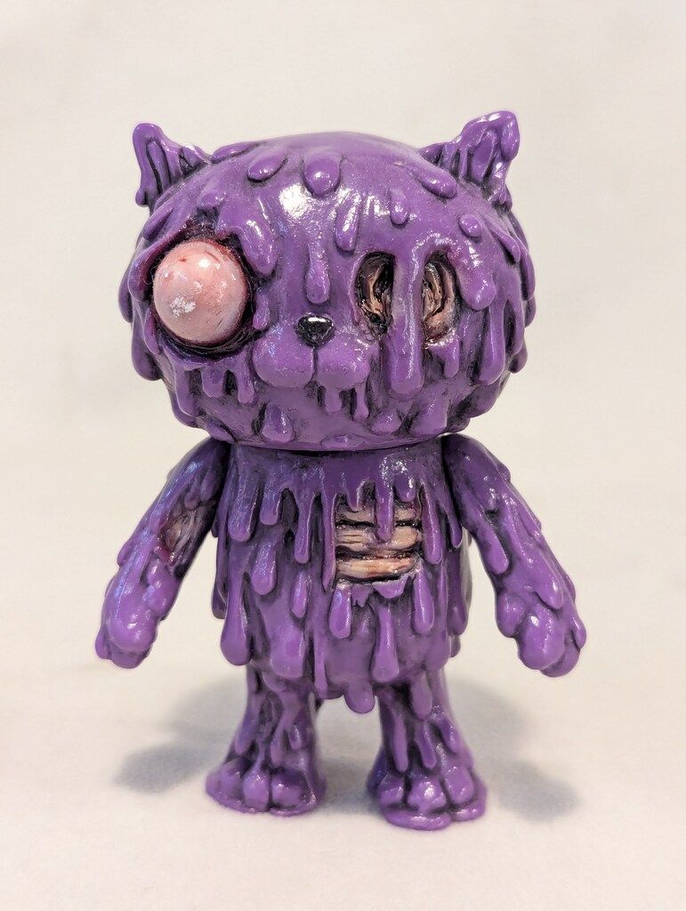 暗黒エンターテイメント溶解猫 Melty Peto 紫　未開封 暗黒エンターテイメント 溶解猫 Melty Peto パープル - メルカリ