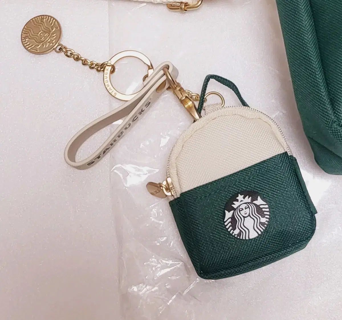 Starbucks スターバックス グリーン トゥ ゴー キーチェーン