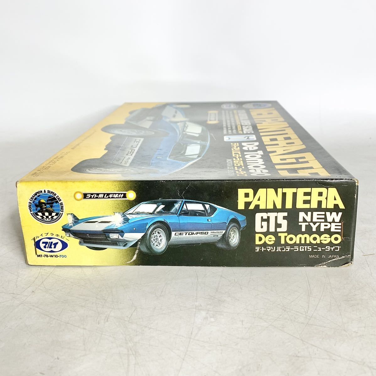 未組立 マルイ 1/24 デ・トマソ パンテーラ GTS ニュータイプ モーターライズ De Tomaso NEW PANTERA プラモデル  MT-78-W10 - メルカリ