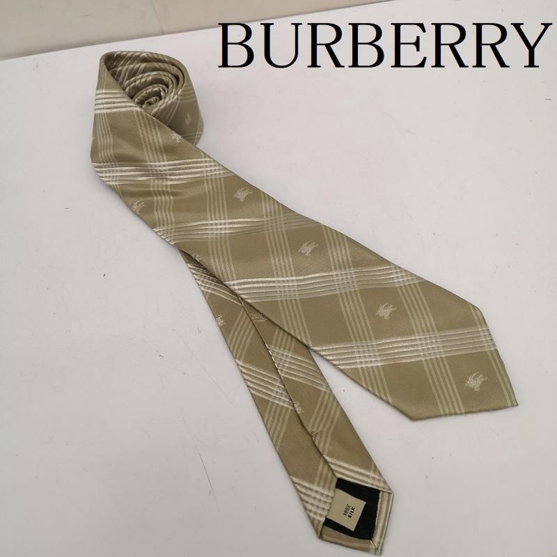 新品タグ付き バーバリー ネクタイ ハイブランド ホースロゴ ロゴグラム 光沢 BURBERRY バーバリー ネクタイ ホースロゴ ピンク 光沢 - メルカリ