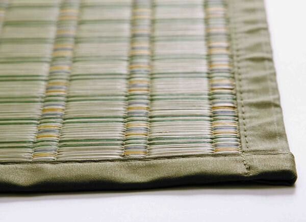 掛川織花ござ い草敷物 261×348cm グリーン HRM670243 MARWIL-DEMENAGEMENTS_CH