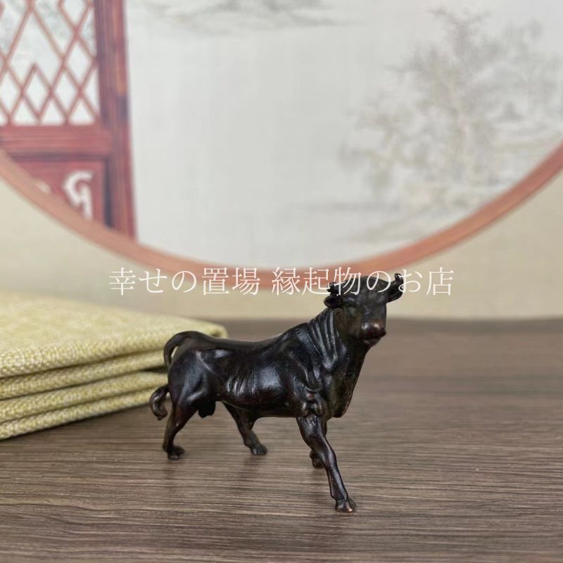 水牛　置物 民芸品｜Yahoo!フリマ 童子 笛吹き オブジェ 置物 水牛 牧童 木彫り 彫刻・オブジェ