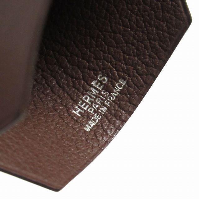 美品 エルメス HERMES by Martin Margiela マルジェラ期 クロシェット ネックストラップ ネックレス キーリング キーケース  バッグチャーム ボックスカーフ レザー □B刻印 1998年製 ヴィンテージ ビンテージ ◇９