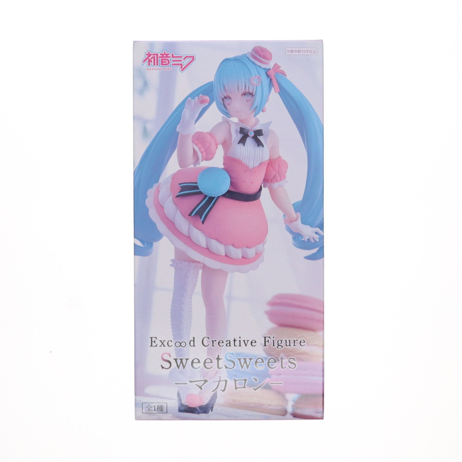 初音ミク Exc∞d Creative Figure SweetSweets-マカロン- キャラクター・ボーカル・シリーズ01 初音ミク フィギュア プライズ(AMU-PRZ14525) フリュー