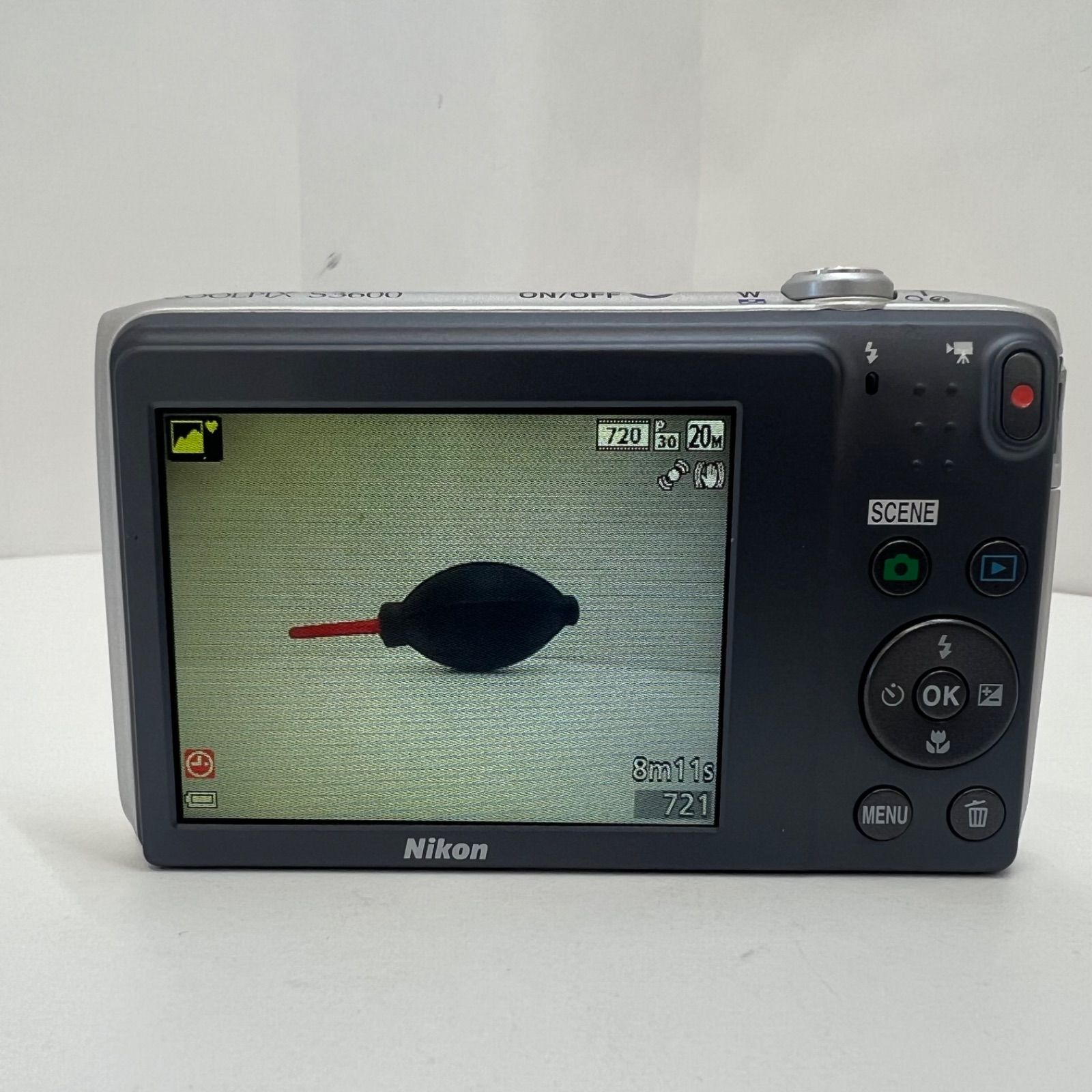 6-000025】 Nikon COOLPIX S3600 ニコン デジカメ - メルカリ