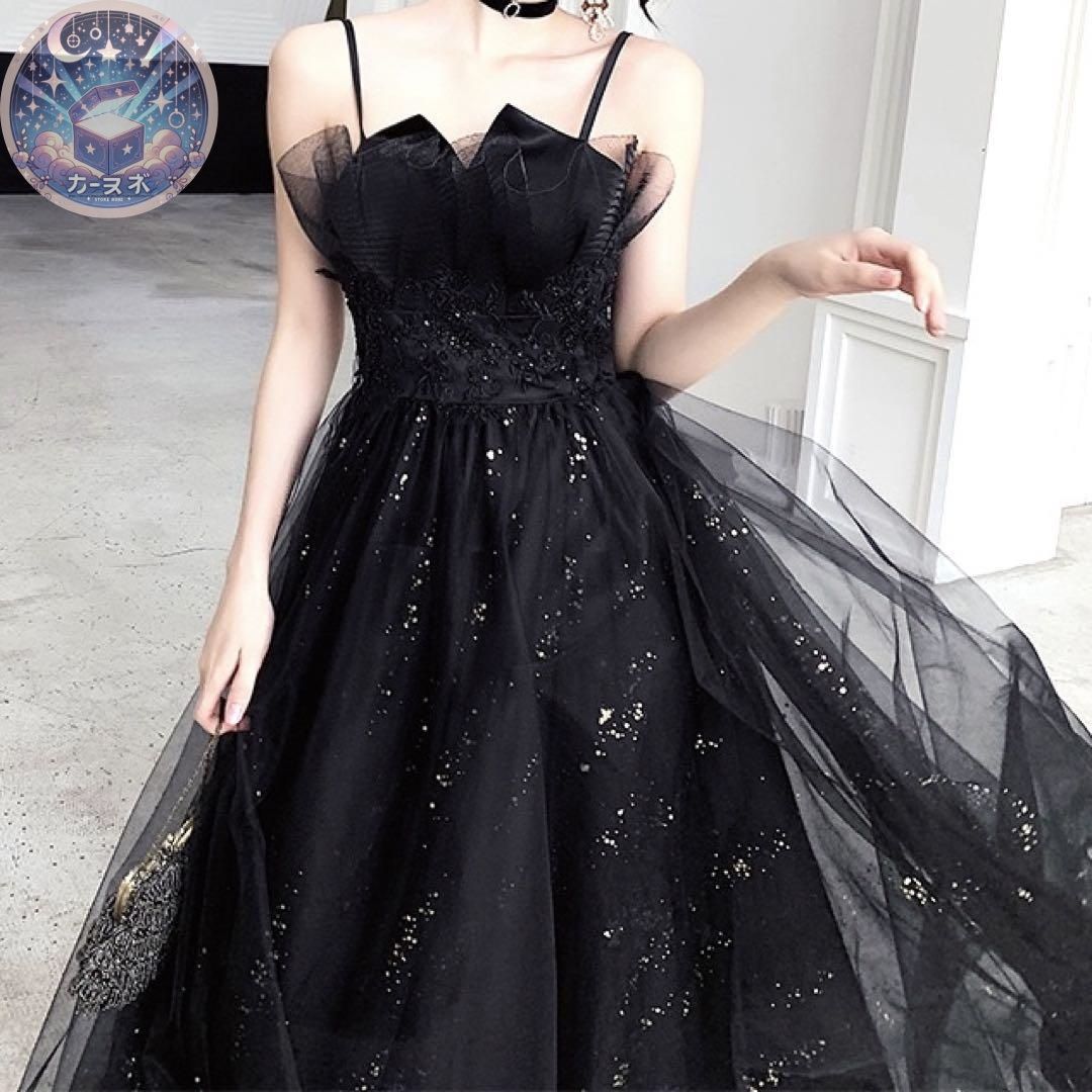 シックでオシャレなロングイブニングドレス .