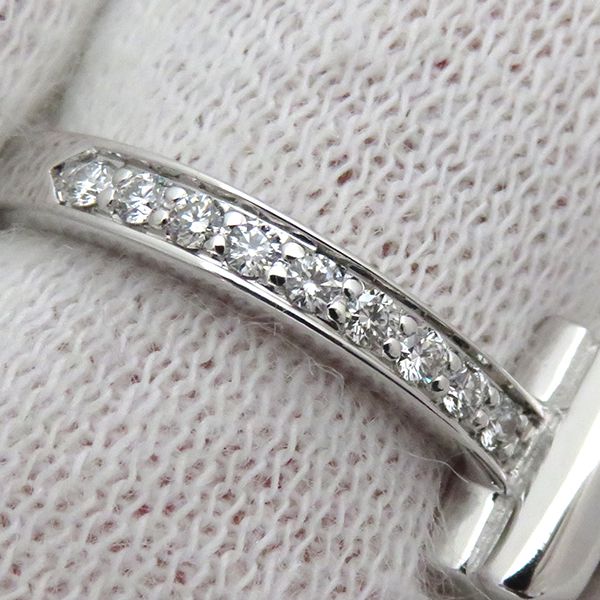 ティファニー Tiffany & Co リング 指輪 Tワン ダイヤリング K18WG  