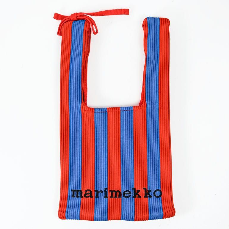 新品 マリメッコ marimekko トートバッグ ハンドバッグ KNITTED