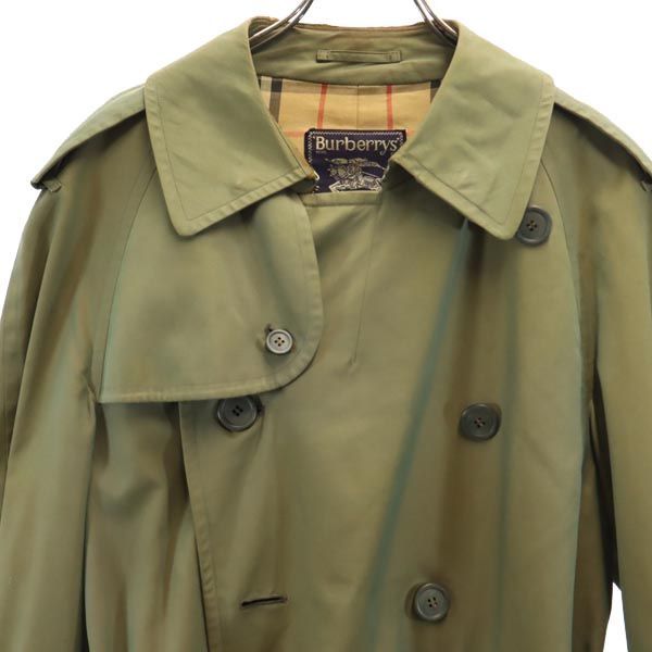 バーバリーズ 80s 90s オールド トレンチコート L カーキ Burberrys