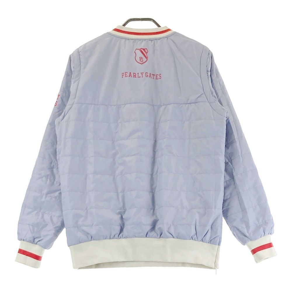 PEARLY GATES 中綿ジャケット レディース ベージュ ネイビー PEARLY GATES（パーリーゲイツ）の「【PEARLY GATES】 ポリコット