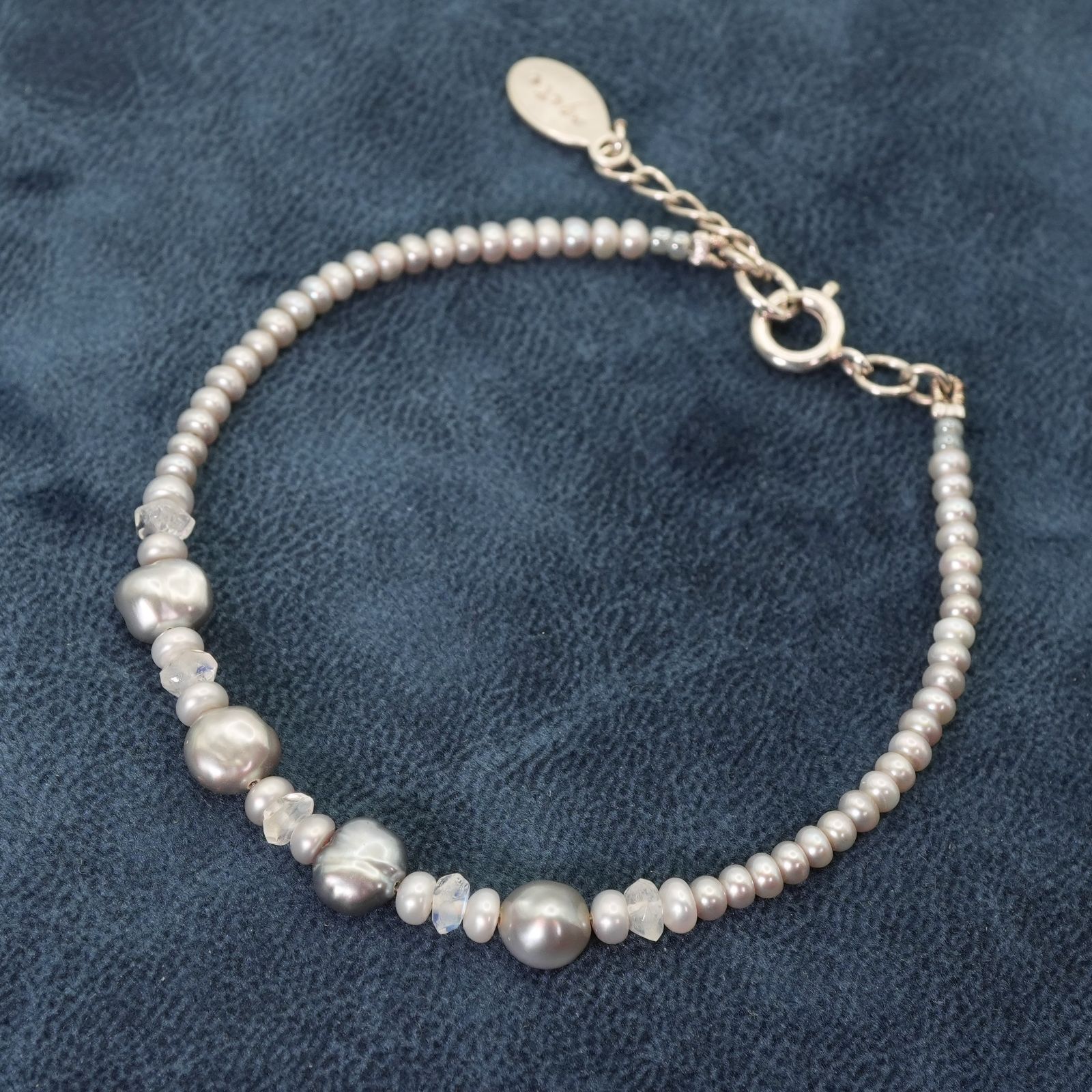 【美品】agate アガット 淡水パールブレスレットバングル シルバーバングル｜ブレスレット｜アガット 公式オンラインストア