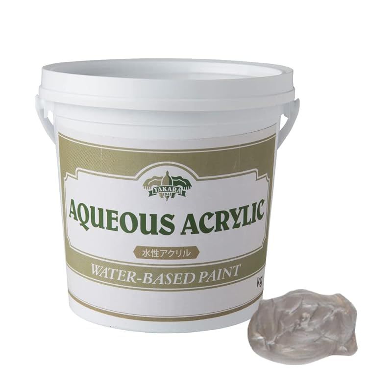 水性塗料 ゴールド メタリックシリーズ 1kg Silver シルバー タカラ塗料