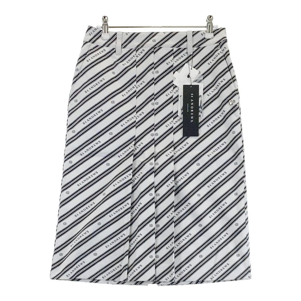 サイズ S ST ANDREWS セントアンドリュース ロングスカート 総柄 グレー系 240101540634 ゴルフウェア レディース ストスト