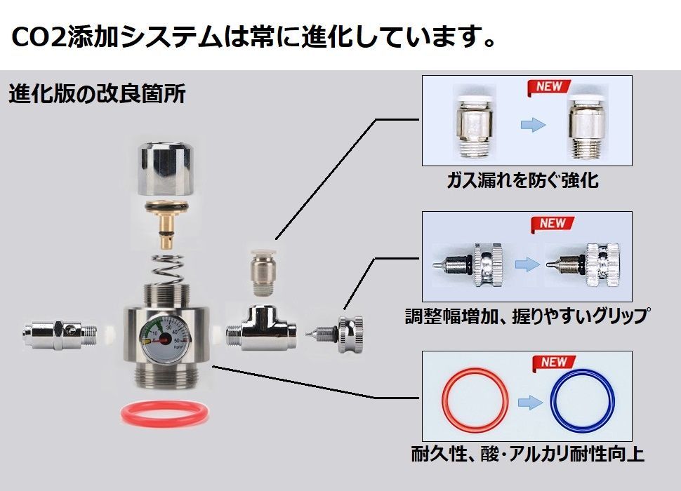 最新進化版 CO2ジェネレーター PRO-D706 水草育成用 消耗品永久無料