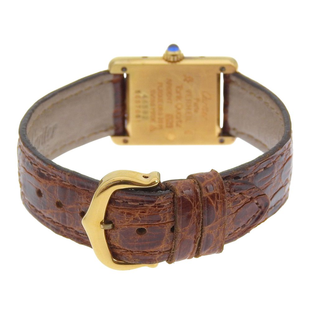 CARTIER】カルティエ マストタンクSM ヴェルメイユ cal.057 W1003053  