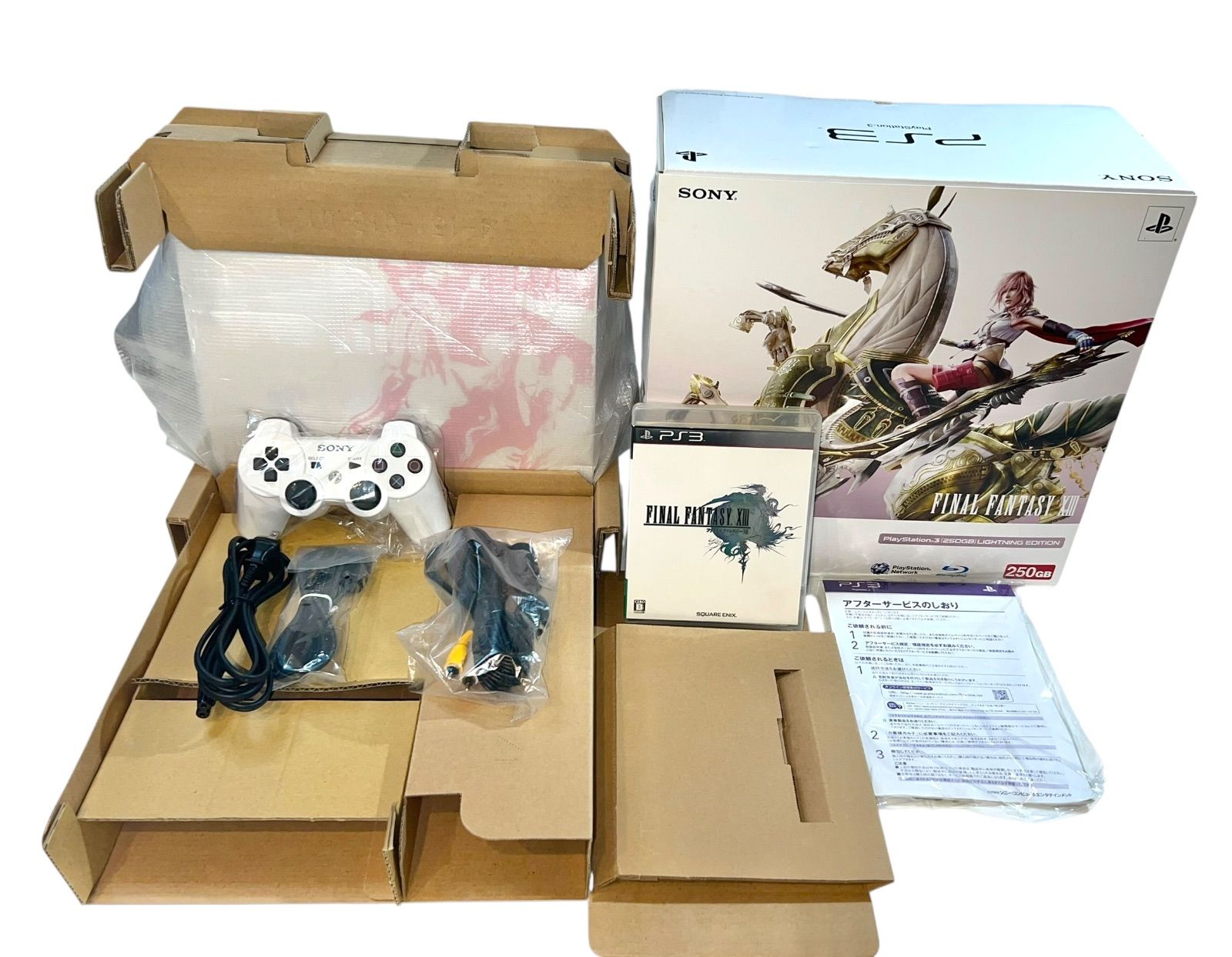 デッドストック ps3 本体 ファイナルファンタジー ライトニングエディション PlayStation3