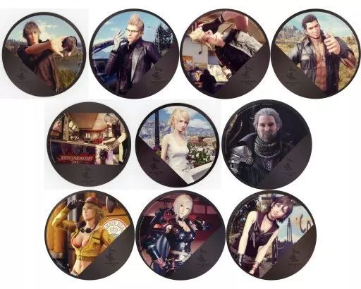 FF15 × スクエニカフェ大阪 FF15コラボ コースター全8種セット