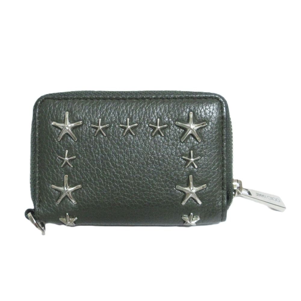 【美品】JIMMY CHOO 星型スタッズ コインケース Jimmy Choo ジミーチュウ スターモチーフ スタッズ コインケース