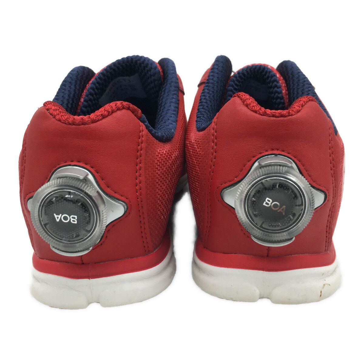 中古 フットジョイ FootJoy ゴルフシューズ 22.5 赤 レッド