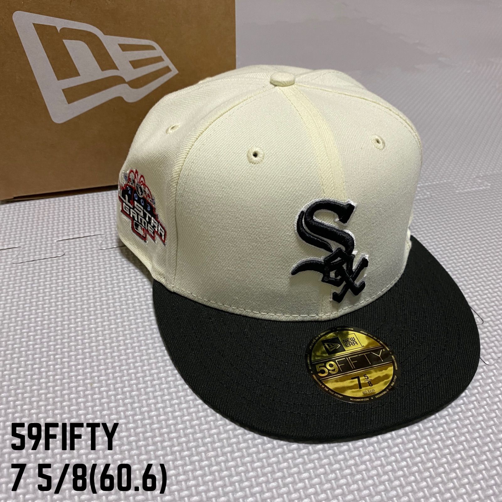 日本製 2ウェイ ☆新品☆ NEWERA ホワイトソックス 59FIFTY 2トーン