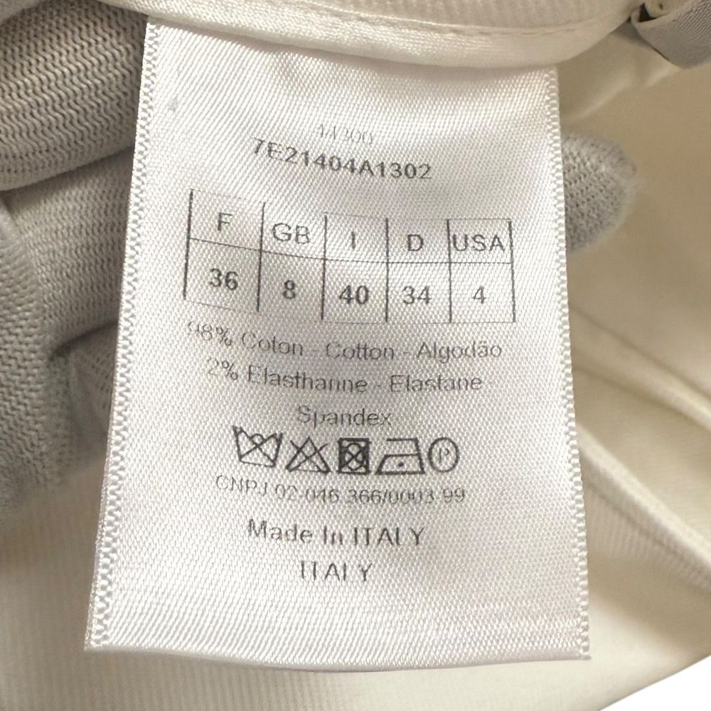 良品 Christian Dior クリスチャンディオール クロップド デニム