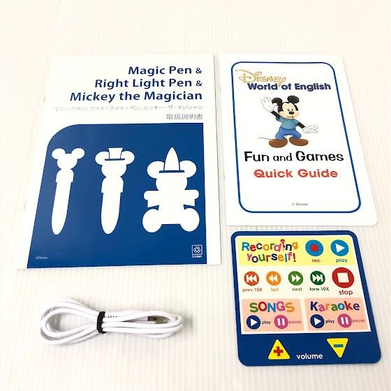 限定割引有】ディズニー英語システム ミッキーマジックペンセット DWE