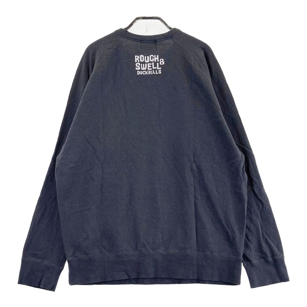 サイズ XL ROUGH-SWELL ラフアンドスウェル RSM-20258 長袖スウェットトレーナー ネイビー系 240101490327 ゴルフウェア メンズ ストスト