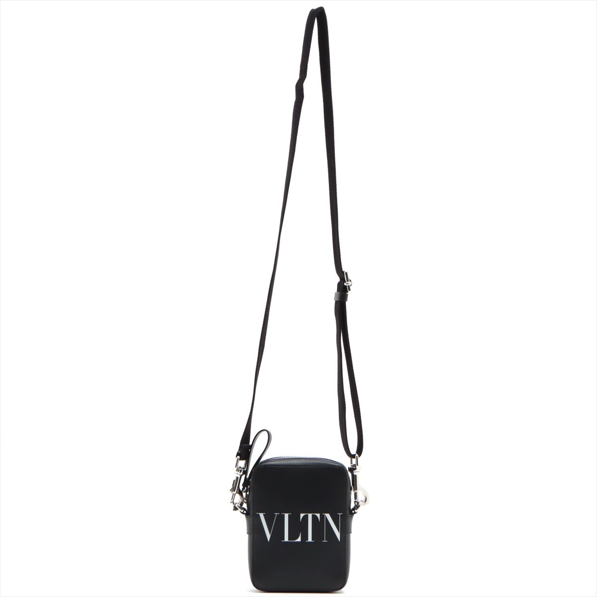 極美品 ヴァレンチノ ガラヴァーニ VLTN レザー 2WAY ショルダーバッグ 