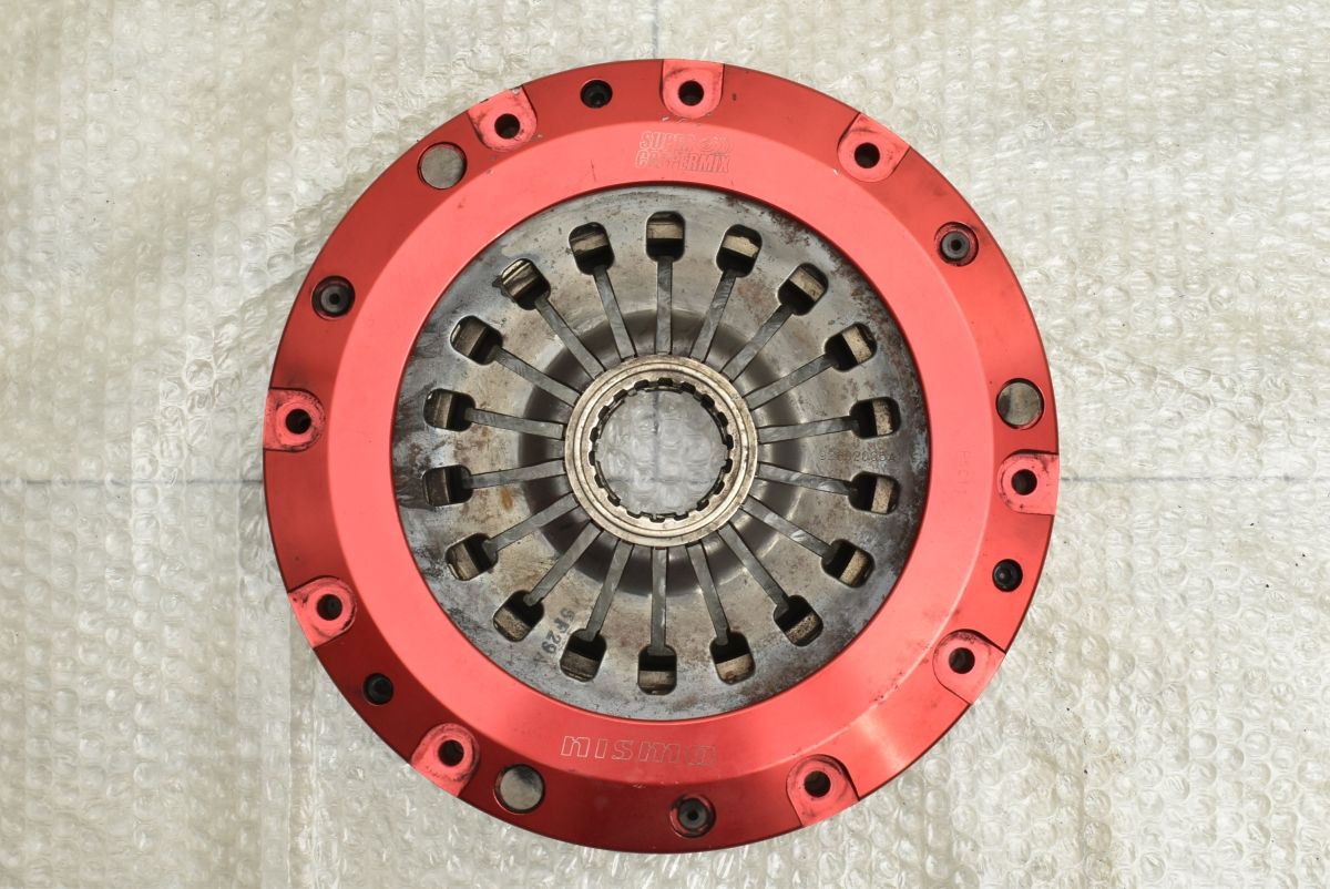 良好品 nismo ニスモ スーパーカッパーミックスツイン ニッサン BNR34 スカイライン GT-R用 クラッチ RB26DETT RSC11 3002B-RSR48