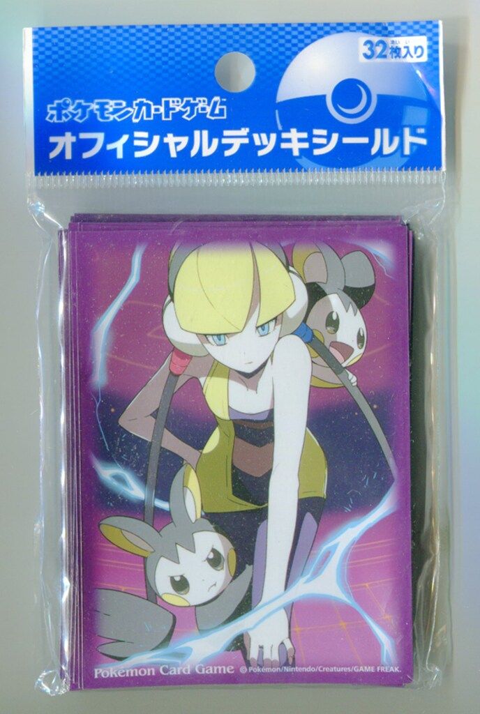 Pokemon デッキシールド スリーブ カミツレ 32枚