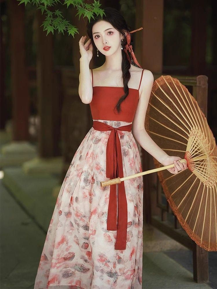 HF-308新品 漢服 コスプレ ワンピース 唐装 仙女服 中華風