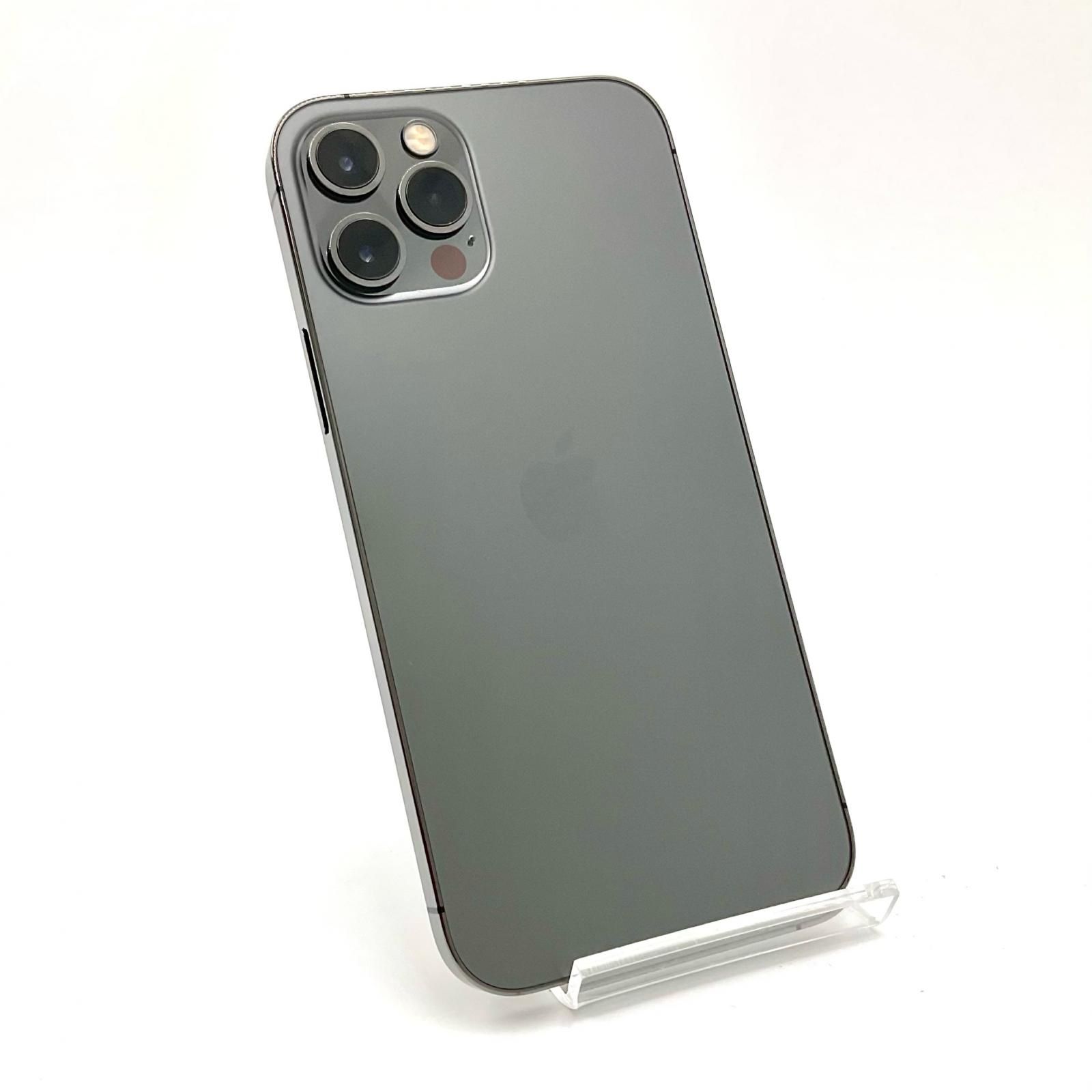 【全額返金保証】【最速発送】Apple iPhone 12 Pro 256GB グラファイト au SIMフリー 動作確認済 79%