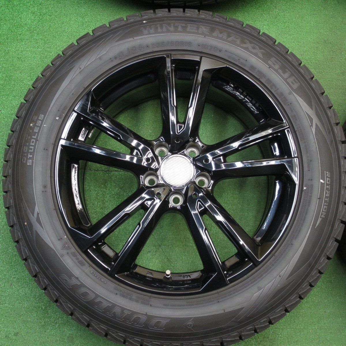 8/21まで限定価格】ユーロテック18インチアルミ・スタッドレスタイヤ